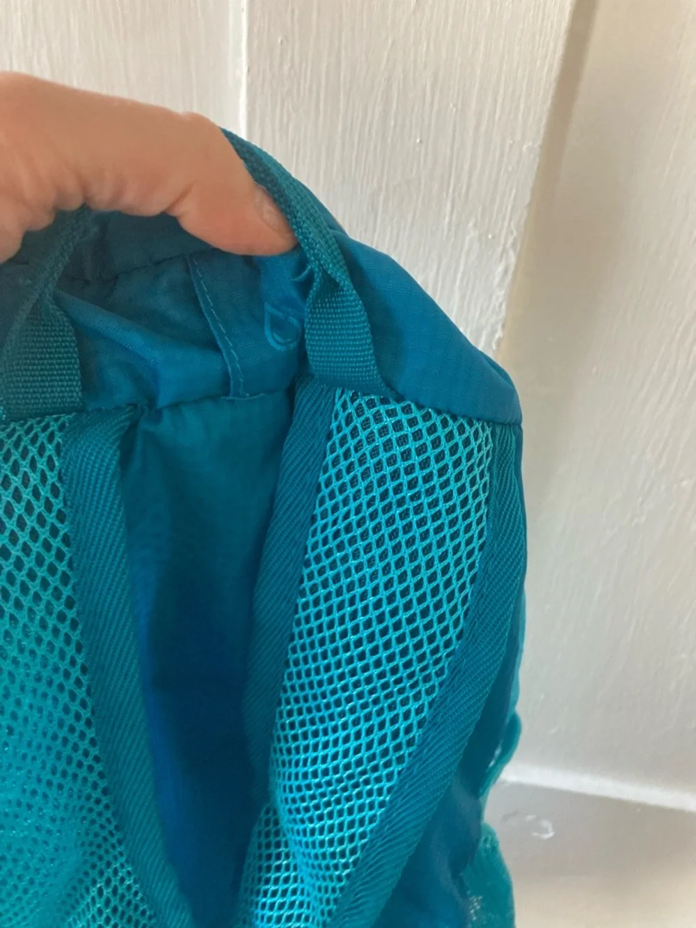 High Sierra Turquoise Blue Lightweight Drawstring Pack